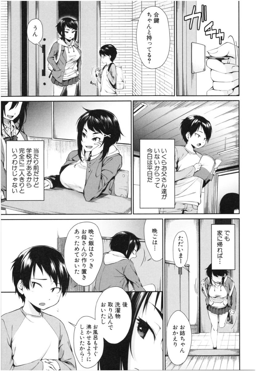 (2/3話)両親のいない一週間仕事をうまくできた弟にご褒美をあげる巨乳お姉ちゃん...姉のおまんこの気持ちよさが忘れられずご褒美求めて自主的に奉仕し週末丸々空けて夢中で近親中出しセックスし続ける【黒倉エリ:お姉ちゃんの玩具2】