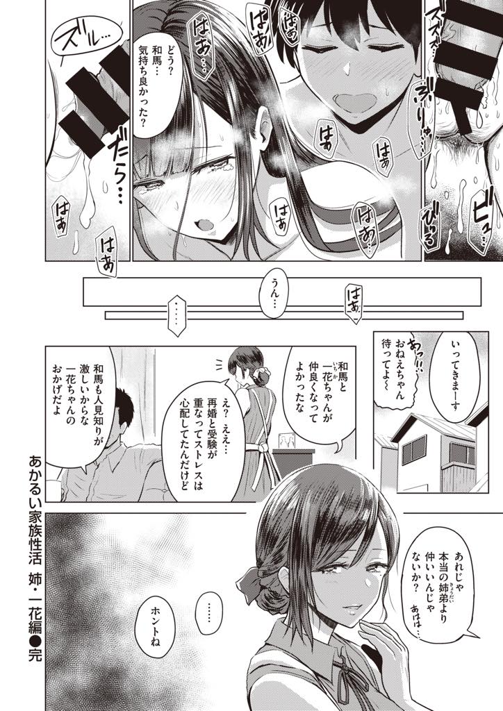 (1/3話)母の下着でシコる義弟をいやらしくエッチに誘う巨乳お姉さん...童貞を卒業したばかりの義弟の上で腰を振り膣内でイキたい義弟の押しに負けておねショタ中出しセックス【西沢みずき:あかるい家族性活 姉・一花編】