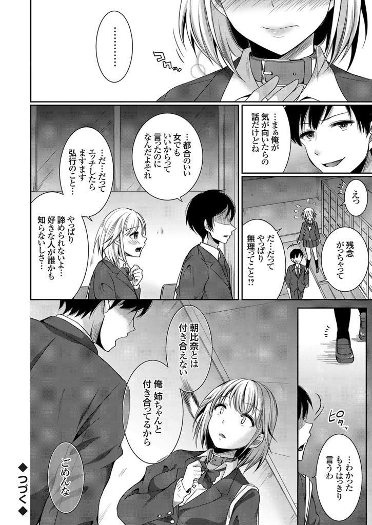 (2/2話)文化祭で想いを寄せる彼のことが諦めきれなくて何でもするからと告白する猫耳コスJK...彼の指示で全裸で首輪をつけられ校内を徘徊し屋上で野外NTR中出しセックスして他に付き合ってる人がいてもセックスができている喜びでイク【いちにのさんご:隷属姉犯しの日々 〜恋心を利用した従順な姦係〜】